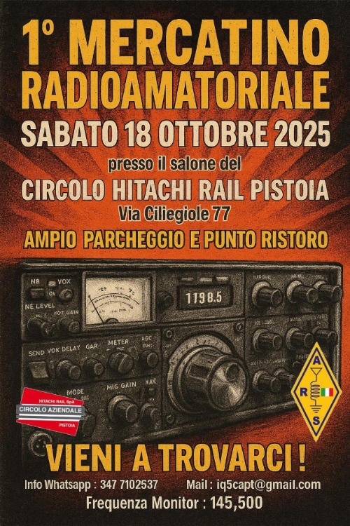 “MERCATINO  RADIOAMATORIALE  PISTOIA”