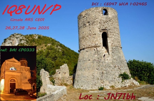 ATTIVAZIONE REFERENZE DCI CE047, WCA I-02465, DAI CP0333